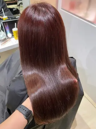 ロング カラー 🐈‍⬛カチモリ/暖 色/𝐌𝐢𝐤𝐮のヘアスタイル