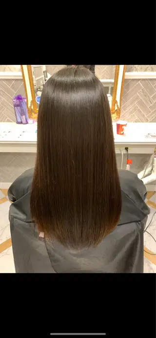 ロング ケアカラー/縮毛矯正 /レイヤー/板垣光采のヘアスタイル