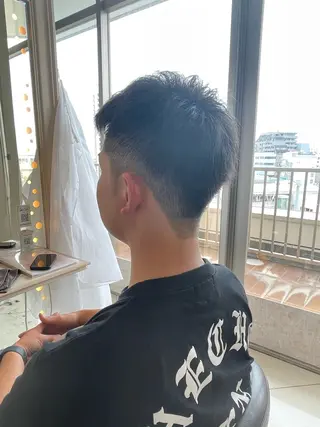 メンズ 透明感color吉田 沙羅のヘアスタイル