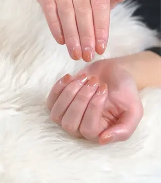 ネイル 深爪矯正・自爪育成 ネイルサロンアモここのネイルデザイン