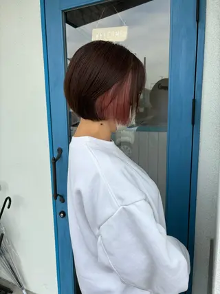 ショート カラー あきお / ハイトーンの達人のヘアスタイル