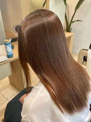 ロング パーマ 畠山 莉緒のヘアスタイル