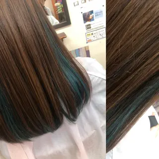 ミディアム kou艶髪師色髪師 こう 艶髪師色髪師のヘアスタイル