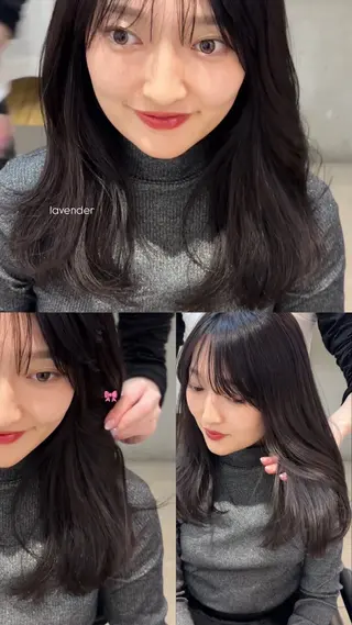 セミロング まろやかカラー♡ momoka🌙のヘアスタイル