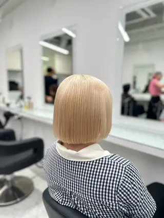 ミディアム カラー ❄最強かわいいカラー ❄️MINA❄️のヘアスタイル