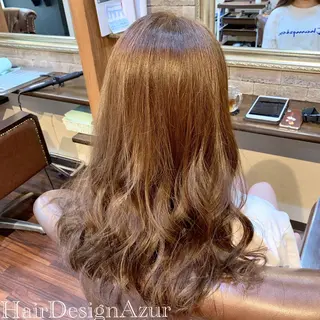 ロング カラー HairDesign Azurのヘアスタイル