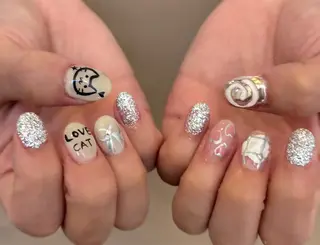ネイル GRANDE大須 Cecil💜のネイルデザイン