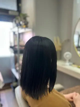 ミディアム 池田 太一のヘアスタイル