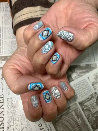 ネイル 大崎 奈々のネイルデザイン