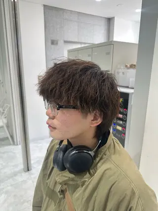 ショート パーマ メンズ 🐺韓国風メンズ特化 あさひ🐺のヘアスタイル