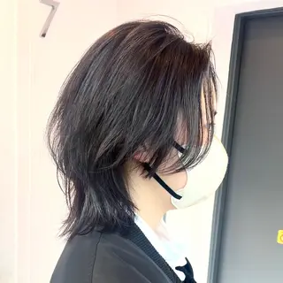 ショート ヘアアレンジ 艶髪 🦋CON🦋のヘアスタイル