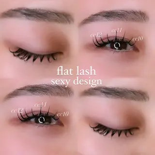 マツエク・マツパ LAUREL川崎店 ERIKO🐰束感♡のマツエク・マツパデザイン