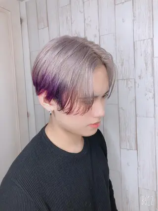 メンズ デザインカラー🎨 下北沢 / 磯部のヘアスタイル