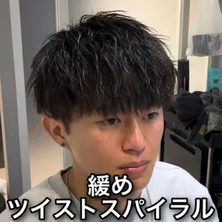 ショート パーマ メンズ EMANON池袋店所属・池袋メンズNo.1 増田リツヤのヘアスタイル