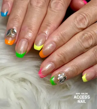 ネイル access nailのネイルデザイン