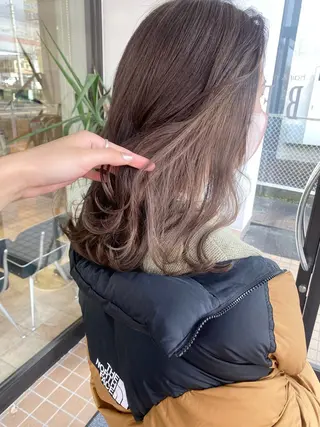 ミディアム 🇰🇷韓国風顔周り NANAMI🇰🇷のヘアスタイル