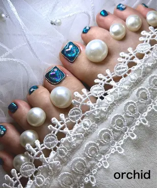 ネイル orchid ♡オーキッドのネイルデザイン