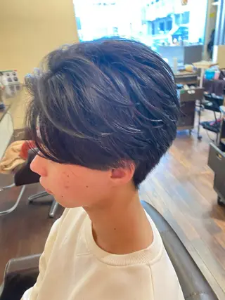 ショート メンズ cachecache白金高輪店所属・白金/髪質改善/ダブ ルカラー/ハイトーンのヘアスタイル