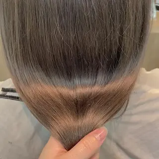 ロング カラー 鹿児島 聖来のヘアスタイル