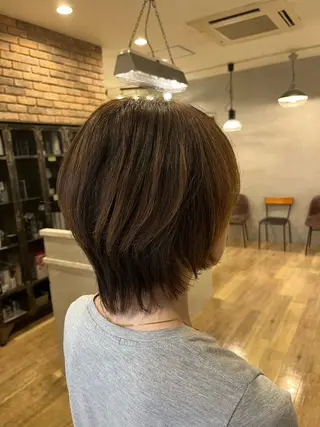 ショート 宮川 結妃のヘアスタイル