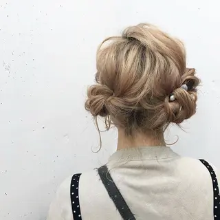 ヘアアレンジ A/LEE所属・久保田 千尋のヘアスタイル