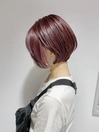 ショート カラー 新井 広之のヘアスタイル