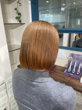 カラー luck みうのヘアスタイル