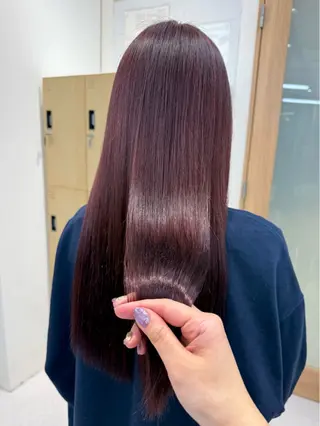 セミロング カラー 🪭risa 暖色/レイヤー🪭のヘアスタイル