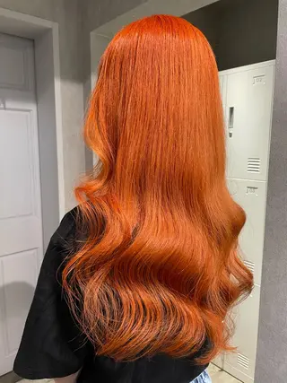 ロング カラー 佐藤 奈佳子 サトウ ナカコのヘアスタイル