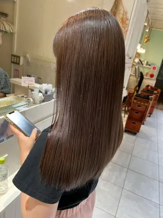 ロング ヘアアレンジ 矢幡 栞菜のヘアスタイル