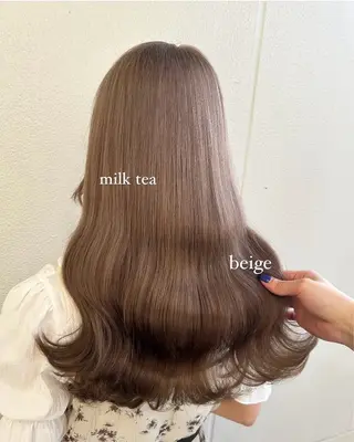 ロング カラー 《暖色/韓国hair 》🇰🇷桑原ユキネのヘアスタイル