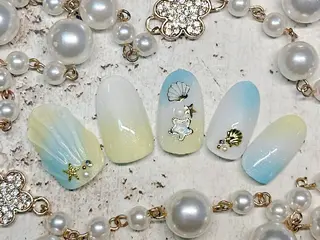 ネイル パラジェル／フィルイン／美爪　STAR NAIL所属・STAR Nail 加藤のネイルデザイン