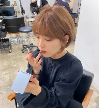 ショート 🪽似合わせカラー RENA.🪽🩶のヘアスタイル