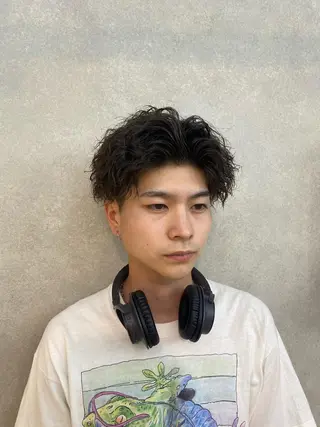 パーマ メンズ 新宿【メンズパーマ】 塩澤太一のヘアスタイル