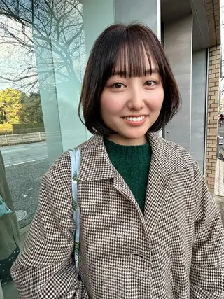 ショート カラー 井手 素子のヘアスタイル
