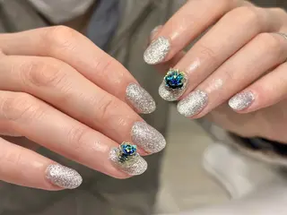 ショート トゥー フエンのネイルデザイン