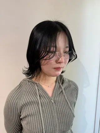 ミディアム カラー モテhair♡.* ﾏﾂｴｸ/さくら🍨のマツエク・マツパデザイン