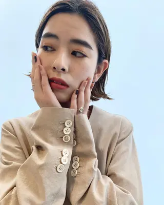 ショート カラー ネイル 優作 〜圧倒的信頼〜のヘアスタイル