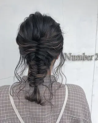 セミロング Number2heaven所属・遠藤 和美のヘアスタイル