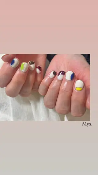 ネイル Mys. 松本結衣のネイルデザイン