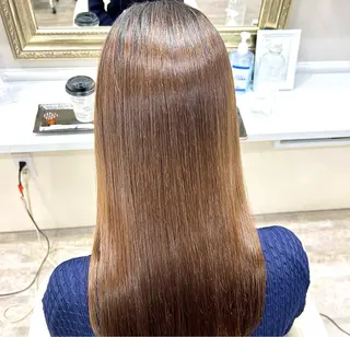 ロング パーマ Realme  京都四条烏丸ドゥエby  yk所属・脱・パサつき髪 /髪質改善　小塚耀介のヘアスタイル