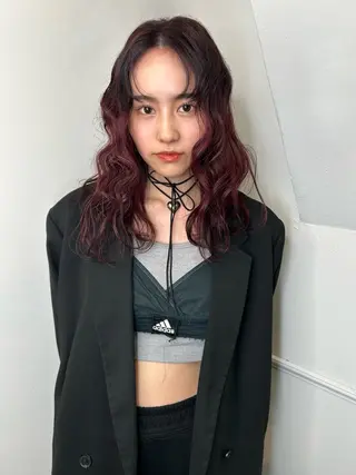 ロング カラー land所属・透明感カラー/レイヤ ー🌙Honokaのヘアスタイル