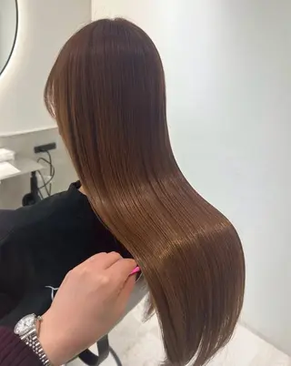 ロング 飯田橋No.1髪質 改善縮毛矯正/ユキナのヘアスタイル