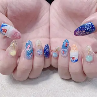 ネイル バニーアイズ　ネイル ニューオータニ博多店のネイルデザイン