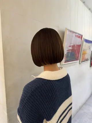 ショート nicoTOKYO 原宿所属・センターパート /メンズ/海野颯生のヘアスタイル