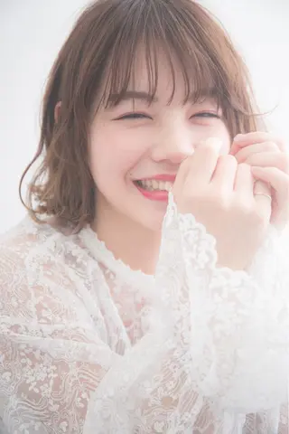 ショート パーマ 羽田 ひろむのヘアスタイル