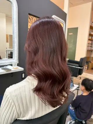 セミロング カラー YURA hairのヘアスタイル