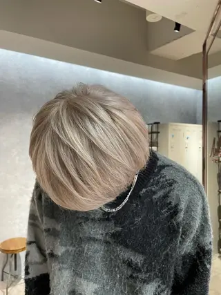 メンズ Cielro【 シェイロ 】所属・Cielro/ダブル カラー/西田咲希のヘアスタイル
