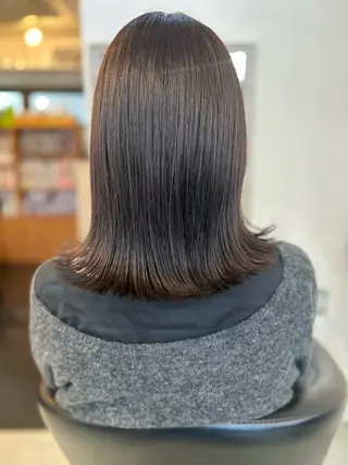 セミロング sign HAIR INNOVATION 錦糸町所属・吉田　龍太 口コミ高評価/錦糸町のヘアスタイル