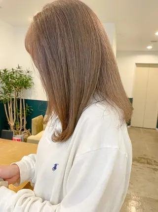 セミロング fit stand /HIIRAGIのヘアスタイル